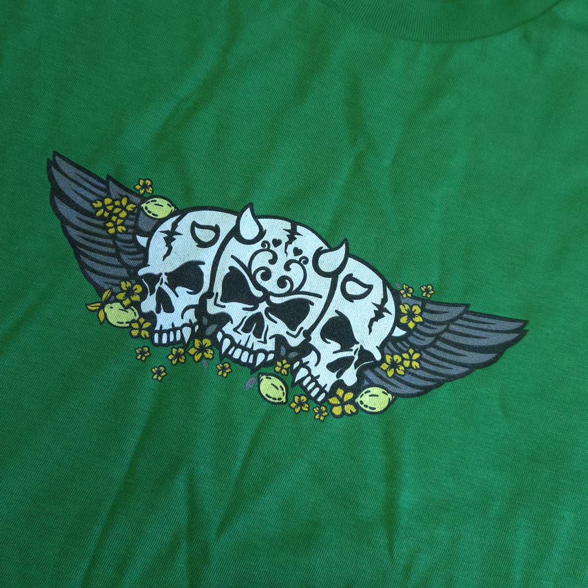 Winged Borka v2 T-Shirt - Green