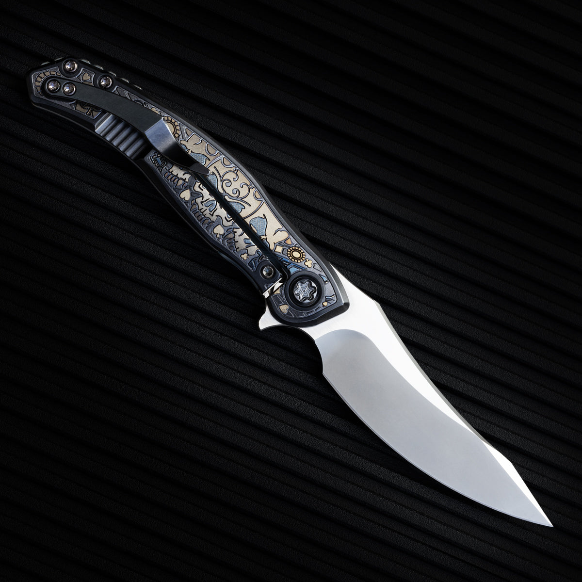 Huli Maka Flip - Gambler (Blasted Bevels / Hand Satin Flats)