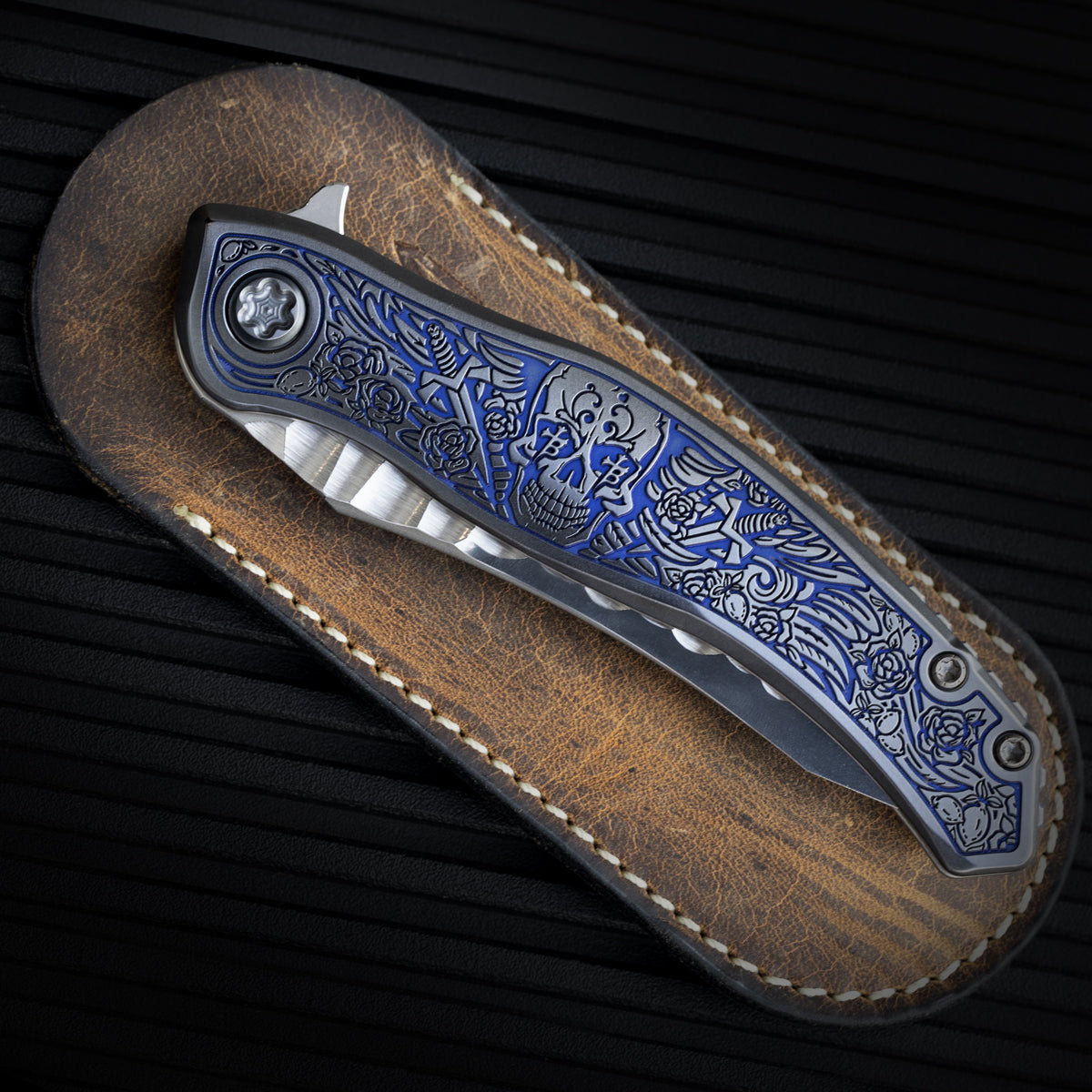 Huli Maka Flip - Winged Bond Knives / Borka Blades / Marfione Custom