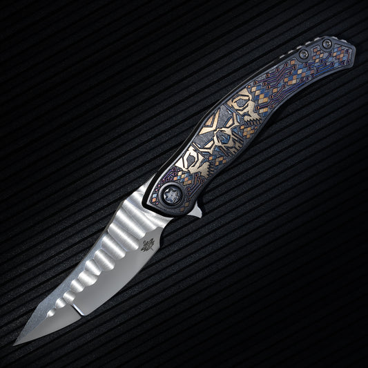 Huli Maka Flip - Mech Operator -- Bond Knives / Borka Blades / Marfione Custom