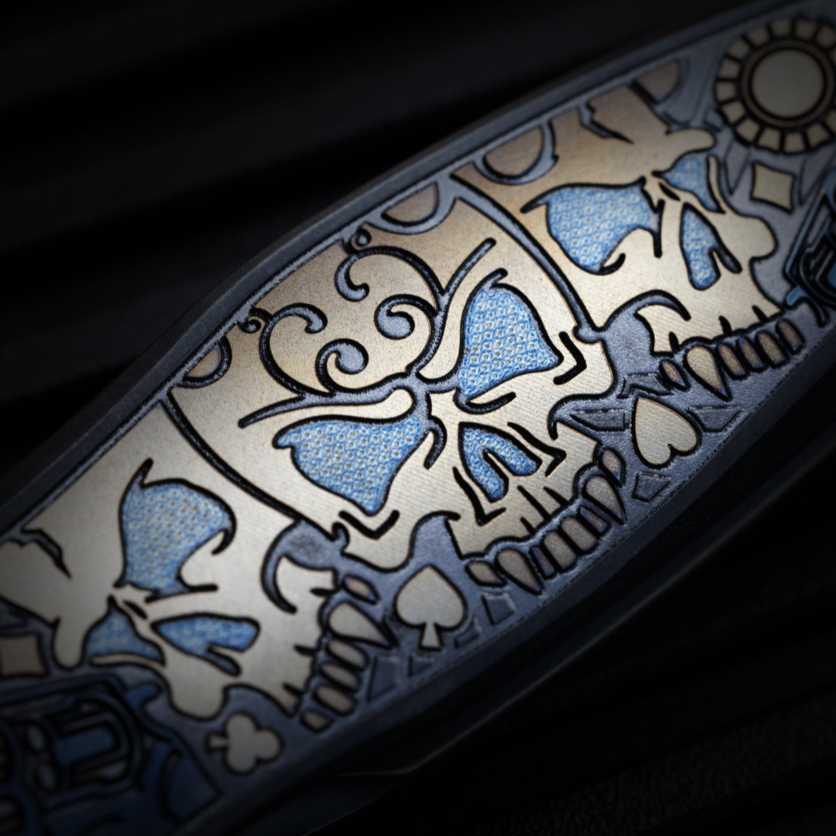Huli Maka Flip - Gambler (Blasted Bevels / Hand Satin Flats)